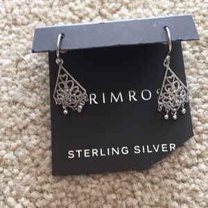 NWT sterling silver Primrose earrings